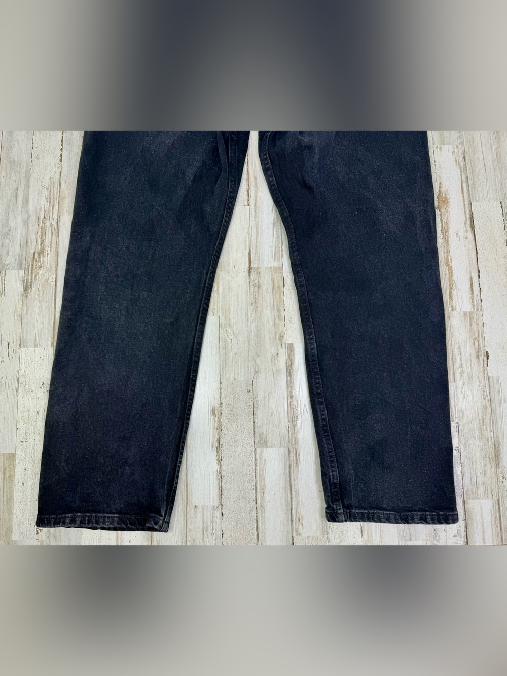 Wrangler Jeans Mens 40x32 Stretch Denim Black Pants - Picture 11 of 11